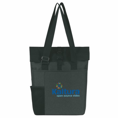 Roll Top Laptop Tote