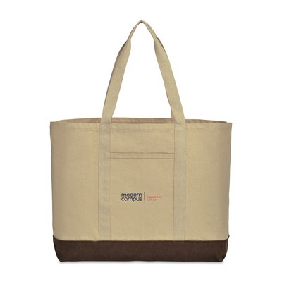 Ivy Recycled Cotton Carry-All Tote - AWARE™ - Beige