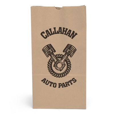 12# S.O.S Bag - Flexo Ink Print (7 1/8" x 4 3/8" x 13 7/8")