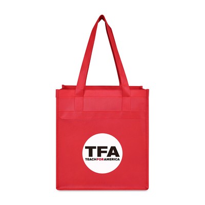 Arlo Recycled rPET Deluxe Shopper - Red