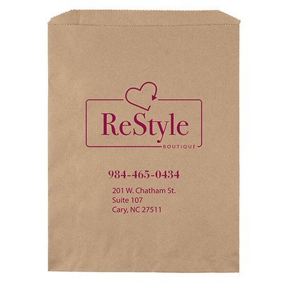 Merchandise Bag - Flexo Ink Print (10" x 13")
