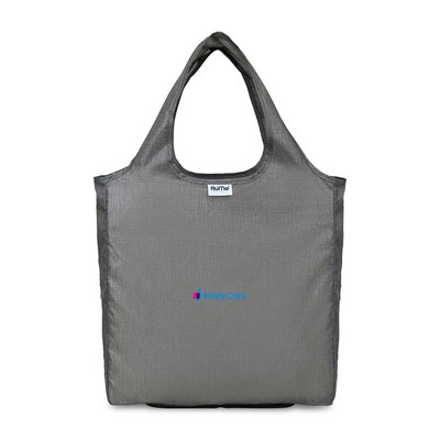 RuMe® Recycled Ripstop rPET bFold Tote - Heather Grey