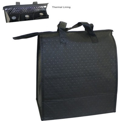 Vino Sack™ Thermal Six-Bottle Tote w/Zipper Top