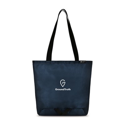 Renew Recycled rPET Packable Shopper - Navy