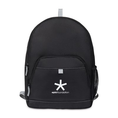 Repeat Recycled rPET Backpack - Medium Grey