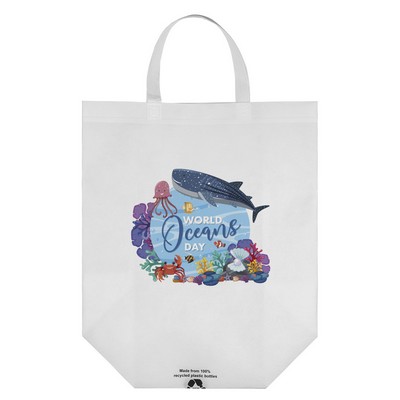 Ocean™ - R-PET Non-Woven Totes - Dynamic Color (15" x 6 1/2" x 15")