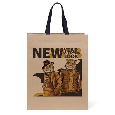 Eco Teak - Woven Handle Eurotote - Chromatic (13" x 6" x 16")