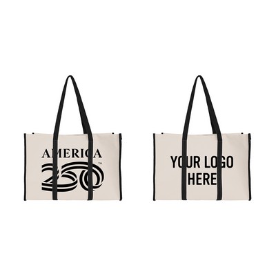 America250™ Recycled Canvas Wrap Around Tote Bag