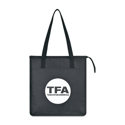 Arlo Recycled rPET Insulated Grocery Shopper - Black