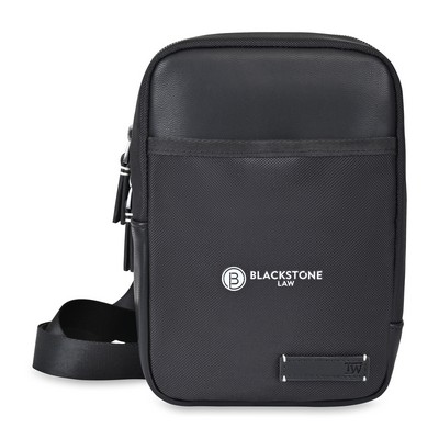 Travis & Wells® Lennox Recycled Nylon Crossbody - Black