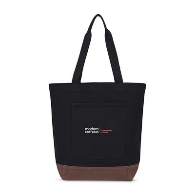 Ivy Recycled Cotton Tote - AWARE™ - Black