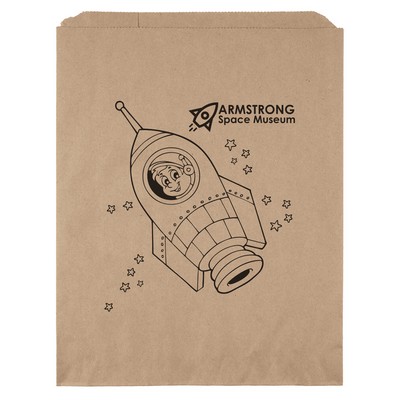 Merchandise Bag - Flexo Ink Print (12" x 15")