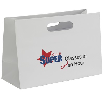 Olivia™ - Boutique Die Cut Handle Tote - Dynamic Color (12" x 5" x 8")